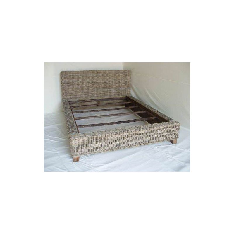 Natural Wicker Rama Bed